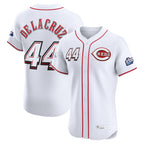 Kooe C.Reds #44 Elly De La Cruz Player White Speedway Classic Limited Elite Home Stitched Jerseys