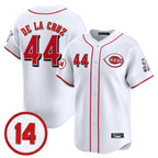 Kooe C.Reds #44 Elly De La Cruz Player White Vapor Premier Limited Home Stitched Jerseys