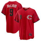 Kooe C.Reds #9 Matt McLain Player Red 2026 City Connect Home Game Stitched Jerseys