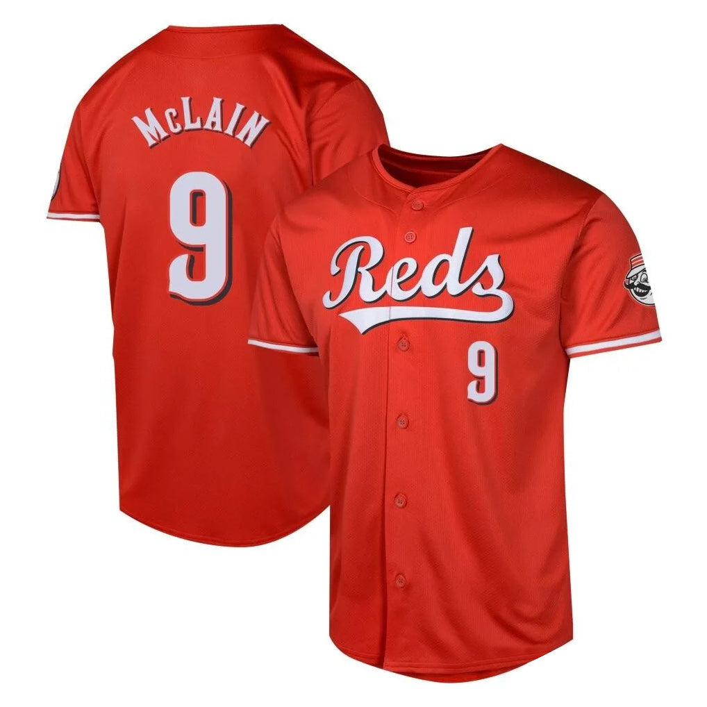 Kooe C.Reds #9 Matt McLain Player Red 2026 City Connect Limited Home Stitched Jerseys