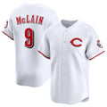 Kooe C.Reds #9 Matt McLain Player White Limited Home Stitched Jerseys