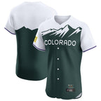 Kooe C.Rockies Green City Connect Limited Elite Home Blank Player Stitched Jerseys