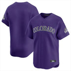 Kooe C.Rockies Purple Limited Home Blank Player Stitched Jerseys