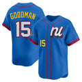 Kooe C.Rockies #15 Hunter Goodman Player Blue National League All-Star Edition Home Limited Stitched Jerseys