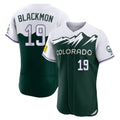 Kooe C.Rockies #19 Charlie Blackmon Player Green City Connect Limited Elite Home Stitched Jerseys