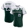 Kooe C.Rockies #23 Kris Bryant Player Green City Connect Limited Elite Home Stitched Jerseys