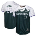 Kooe C.Rockies #23 Kris Bryant Player Green City Connect Limited Home Game Stitched Jerseys