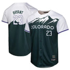 Kooe C.Rockies #23 Kris Bryant Player Green City Connect Limited Home Game Stitched Jerseys