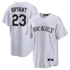 Kooe C.Rockies #23 Kris Bryant Player White Game Home Stitched Jerseys