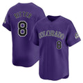Kooe C.Rockies #8 Ryan Ritter Player Purple Limited Home Stitched Jerseys