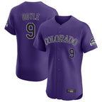 Kooe C.Rockies #9 Brenton Doyle Player Purple Limited Elite Home Stitched Jerseys