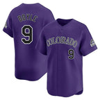 Kooe C.Rockies #9 Brenton Doyle Player Purple Limited Home Stitched Jerseys