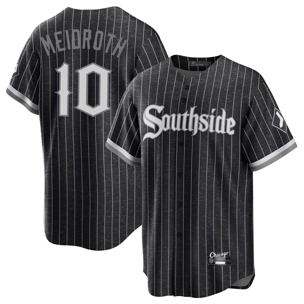 Kooe C.White Sox #10 Chase Meidroth Player Black City Connect Home Game Stitched Jerseys