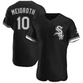Kooe C.White Sox #10 Chase Meidroth Player Black Limited Elite Home Stitched Jerseys