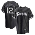 Kooe C.White Sox #12 Colson Montgomery Player Black City Connect Home Game Stitched Jerseys