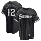 Kooe C.White Sox #12 Colson Montgomery Player Black City Connect Home Game Stitched Jerseys
