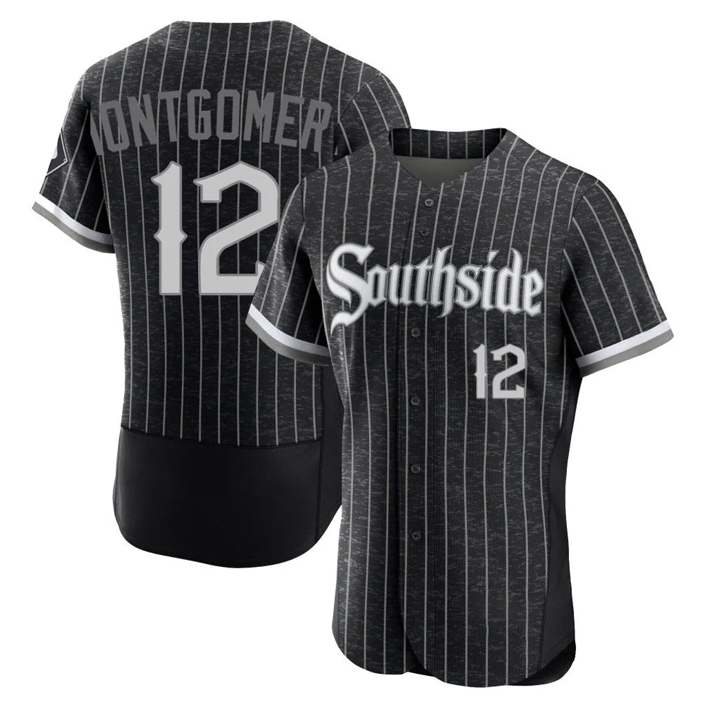 Kooe C.White Sox #12 Colson Montgomery Player Black City Connect Limited Elite Home Stitched Jerseys