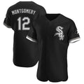 Kooe C.White Sox #12 Colson Montgomery Player Black Limited Elite Home Stitched Jerseys