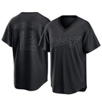 Kooe C.White Sox #12 Colson Montgomery Player Black T-shirt Home Game Stitched Jerseys