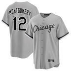 Kooe C.White Sox #12 Colson Montgomery Player Gray Home Game Stitched Jerseys