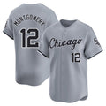Kooe C.White Sox #12 Colson Montgomery Player Gray Road Limited Home Stitched Jerseys