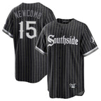 Kooe C.White Sox #15 Sean Newcomb Player Black City Connect Home Game Stitched Jerseys