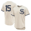 Kooe C.White Sox #15 Sean Newcomb Player Cream Field of Dreams Limited Elite Home Stitched Jerseys