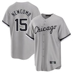 Kooe C.White Sox #15 Sean Newcomb Player Gray Home Game Stitched Jerseys