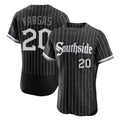 Kooe C.White Sox #20 Miguel Vargas Player Black City Connect Limited Elite Home Stitched Jerseys