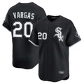 Kooe C.White Sox #20 Miguel Vargas Player Black Limited Home Stitched Jerseys