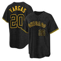 Kooe C.White Sox #20 Miguel Vargas Player Black Snake Skin City Home Game Stitched Jerseys