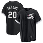 Kooe C.White Sox #20 Miguel Vargas Player Black Spring Training Game Stitched Jerseys