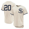 Kooe C.White Sox #20 Miguel Vargas Player Cream Field of Dreams Limited Elite Home Stitched Jerseys
