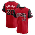 Kooe C.White Sox #20 Miguel Vargas Player Red City Connect Limited Elite Home Stitched Jerseys