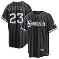 Kooe C.White Sox #23 Andrew Benintendi Player Black City Connect Home Game Stitched Jerseys
