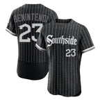 Kooe C.White Sox #23 Andrew Benintendi Player Black City Connect Limited Elite Home Stitched Jerseys