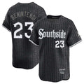 Kooe C.White Sox #23 Andrew Benintendi Player Black City Connect Limited Home Stitched Jerseys