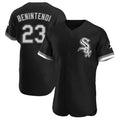 Kooe C.White Sox #23 Andrew Benintendi Player Black Limited Elite Home Stitched Jerseys