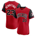 Kooe C.White Sox #23 Andrew Benintendi Player Red City Connect Limited Elite Home Stitched Jerseys