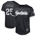 Kooe C.White Sox #25 Andrew Vaughn Player Black City Connect Home Game Stitched Jerseys