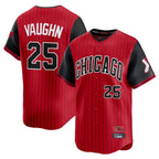 Kooe C.White Sox #25 Andrew Vaughn Player Red City Connect Limited Home Stitched Jerseys