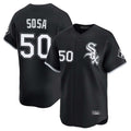 Kooe C.White Sox #50 Lenyn Sosa Player Black Limited Home Stitched Jerseys