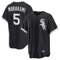 Kooe C.White Sox #5 Munetaka Murakami Player Black Home Game Stitched Jerseys