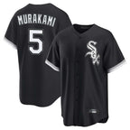 Kooe C.White Sox #5 Munetaka Murakami Player Black Home Game Stitched Jerseys