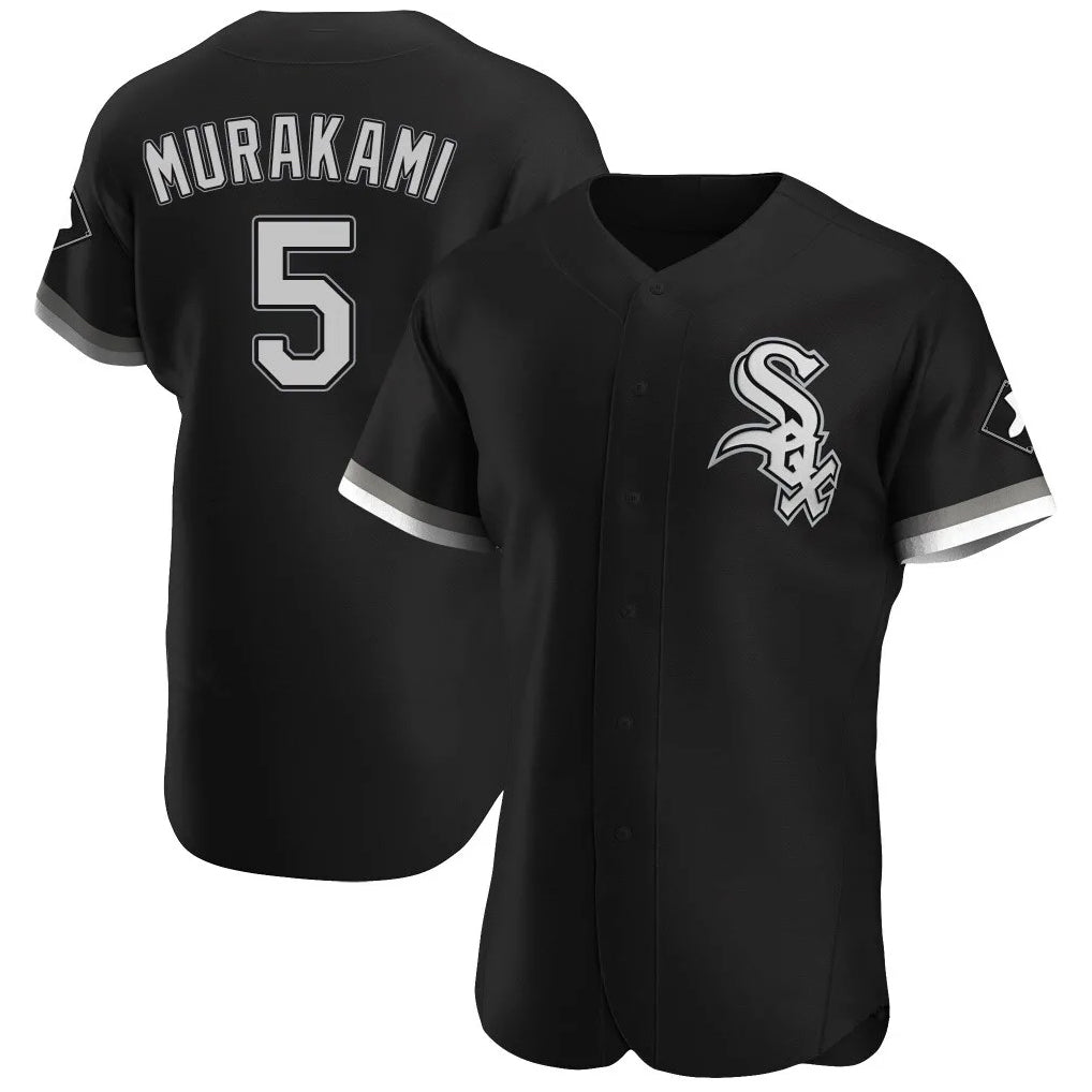 Kooe C.White Sox #5 Munetaka Murakami Player Black Limited Elite Home Stitched Jerseys