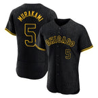 Kooe C.White Sox #5 Munetaka Murakami Player Black Snake Skin City Limited Elite Home Stitched Jerseys