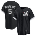 Kooe C.White Sox #5 Munetaka Murakami Player Black Spring Training Game Stitched Jerseys