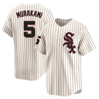 Kooe C.White Sox #5 Munetaka Murakami Player Cream Cooperstown Collection Limited Home Stitched Jerseys