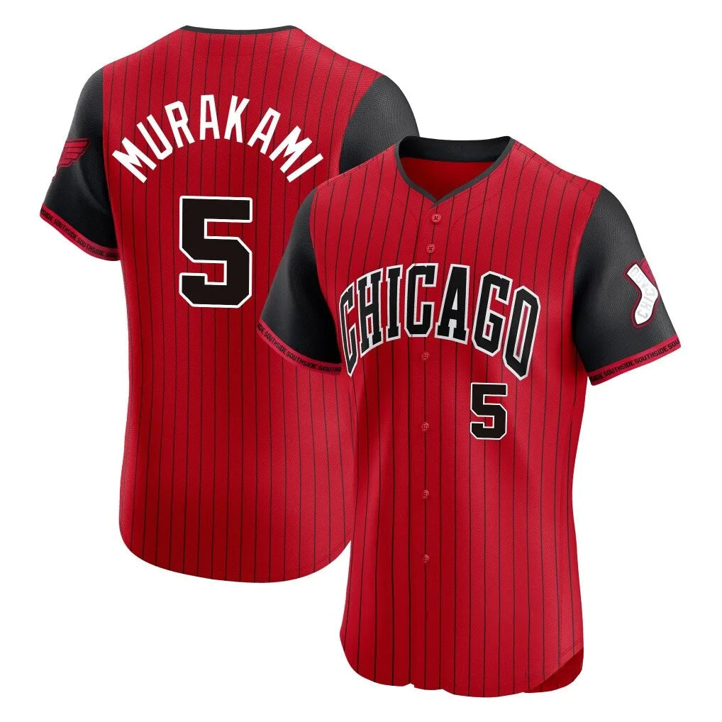 Kooe C.White Sox #5 Munetaka Murakami Player Red City Connect Limited Elite Home Stitched Jerseys