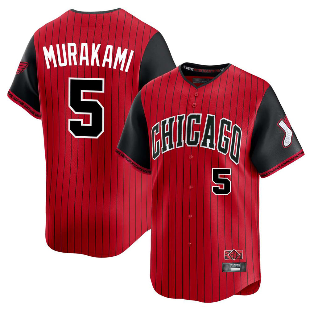 Kooe C.White Sox #5 Munetaka Murakami Player Red City Connect Limited Home Stitched Jerseys